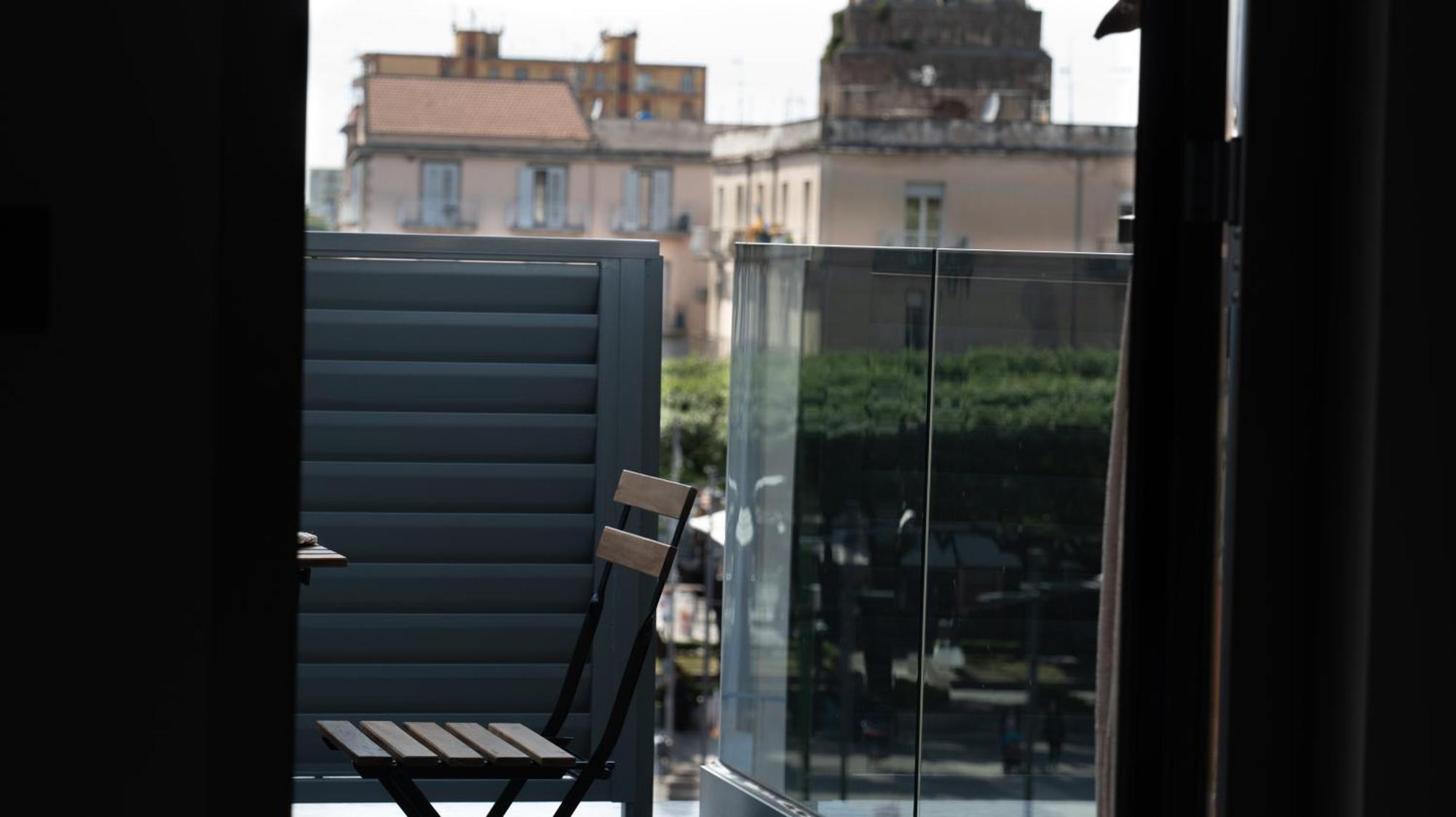 Penthouse Rooms Marigliano - Eleganza Sopra Le Nuvole Esterno foto